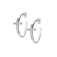 Orecchini Amen Donna Croci in Argento ECECROBBZ